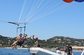 Parachute Ascensionnel à Cannes (06) - Sublime Fly Double