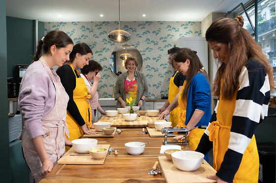 Atelier création de pâtes à Paris 18ème