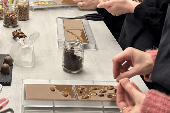 Atelier création de chocolats à Arras (62)