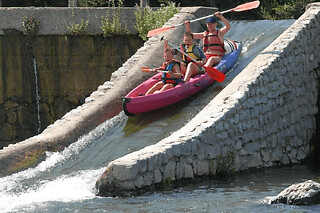 Location de Canoë sous le Pont d'Arc : parcours 13km