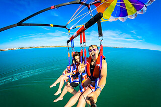 Parachute Ascensionnel vol trio à La Rochelle (17)