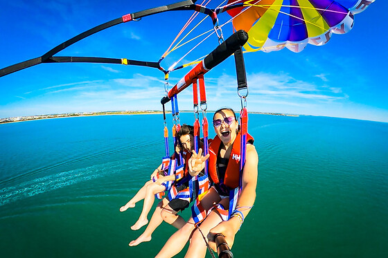 Parachute Ascensionnel vol trio à La Rochelle (17)