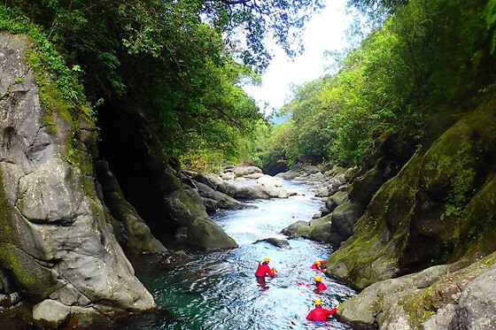 Canyoning Ti Grain Galet à la Réunion