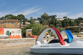Pédalo Plage de la Madrague à Sainte-Maxime (83)