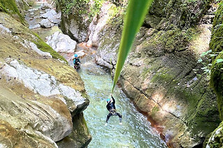 Canyoning à Sassenage sur le Furon (38)