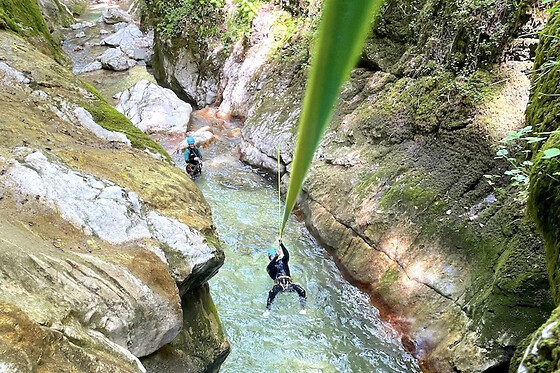 Canyoning à Sassenage sur le Furon (38)