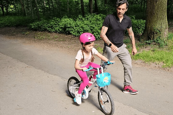 Apprendre à faire du vélo au Parc Floral de Paris