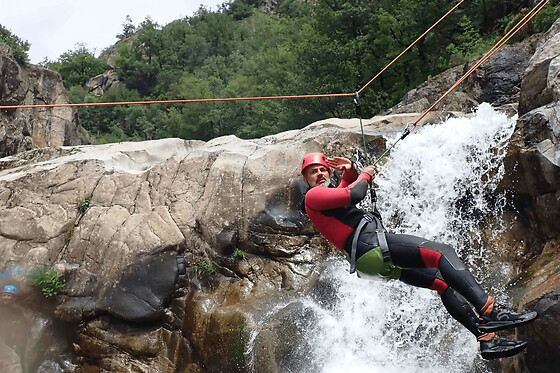 Canyoning du Rolling Stone dans les Gorges du Chassezac (48)