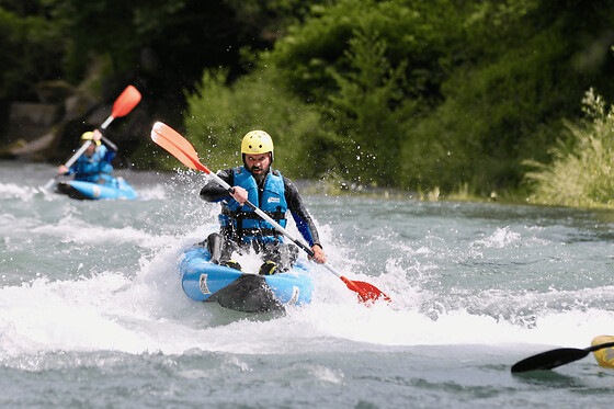 Kayak air boat, demi-journée sur le Gave de Pau