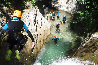 Canyoning au canyon des Écouges Bas (38)
