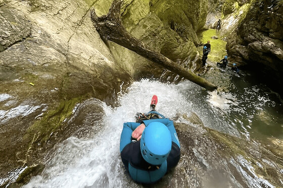 Canyoning au canyon des Écouges Bas (38)