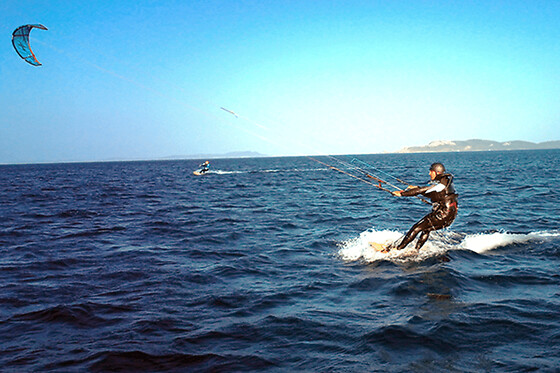 Baptême de Kite Surf à Hyères (83)