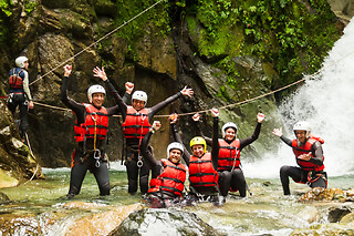 Canyoning dans la Vallée de Chamonix (74)