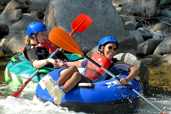 Tubing sur le fleuve de la Têt  (66)