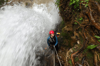 Canyoning dans le canyon du Léoncel (26)