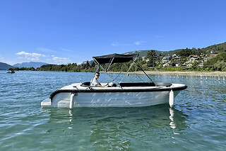 Location de bateau sans permis 7 p. Port de Mémard Aix-les-Bains