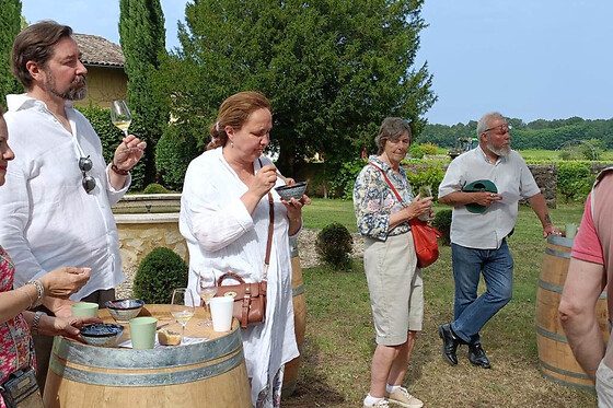 Atelier accords rafraichissants vins et glaces à Illats (33)