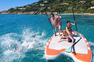 Location de Paddle Géant à la Plage de Pampelonne Ramatuelle - 1h