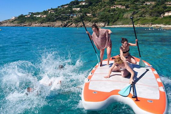 Location de Paddle Géant à la Plage de Pampelonne Ramatuelle - 1h