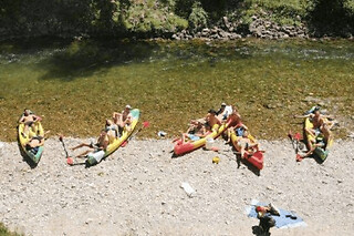 Location de Canoë-Kayak au départ de Boffi : parcours 22km - Kayak Bi-Place