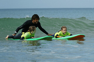 Initiation au surf à Biarritz (64)