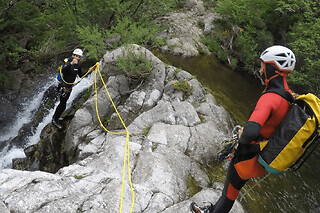 Canyoning au canyon du Tapoul (48)