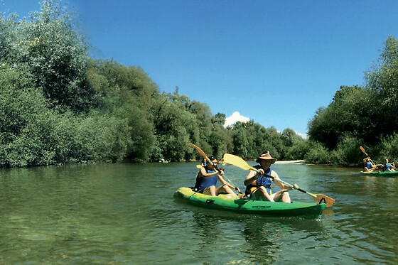 Location de canoë-kayak à Ounans (39) - Parcours 7 km - Adulte - Canoë simple