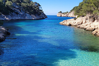 Journée kayak dans le Parc National des Calanques