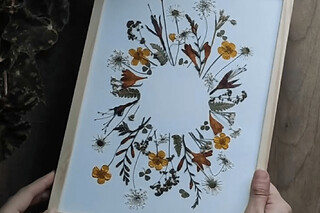 Atelier herbier artistique à Paris 17ème