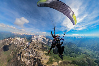 Initiation au pilotage de parapente dans la Vallée d'Aspe (64)