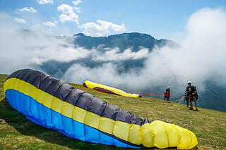 Initiation au pilotage de parapente dans la Vallée d'Aspe (64)