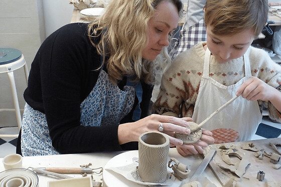 Atelier modelage parent/enfant Paris 14ème