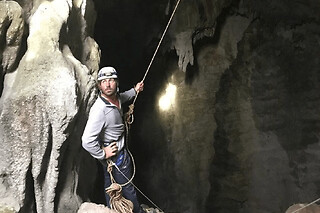 Saut pendulaire &  Via Ferrata du Thaurac près d'Agonès (34)