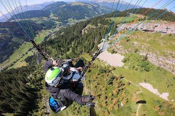 Vol premium en parapente depuis La Clusaz (74)