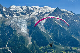 Vol en parapente depuis Planpraz (74)