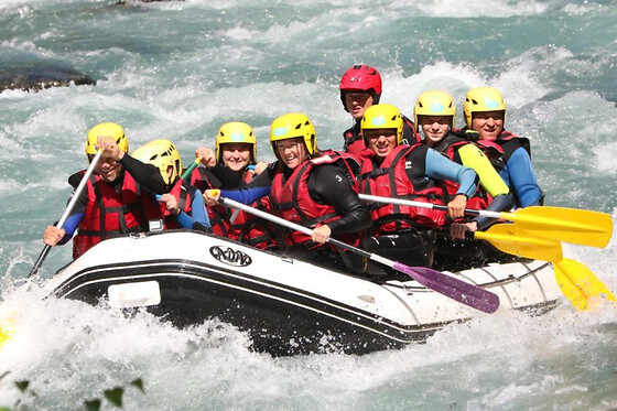 Rafting à Landry : grande descente de l'Isère (73)