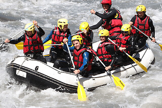 Rafting à Landry : grande descente de l'Isère (73)