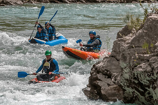 Demi-journée Cano-raft dans les Gorges de Fontgaillarde (04)