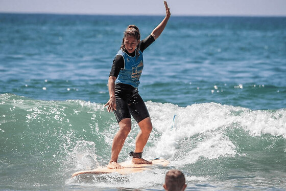 Cours de surf à Capbreton (40)