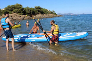 Paddle géant plage de la Garonnette à Sainte-Maxime (83)