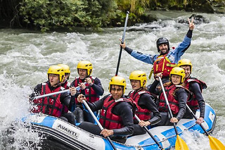 Rafting sur l'Isère : descente des gorges de Centron (73)