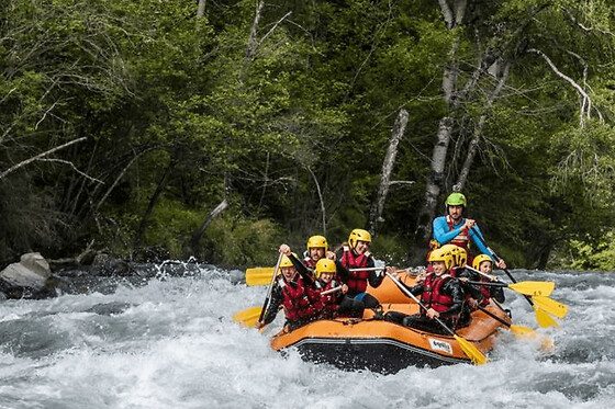 Rafting sur l'Isère : descente des gorges de Centron (73)