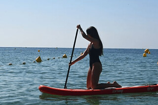 Stand Up paddle plage de la Garonnette (83)