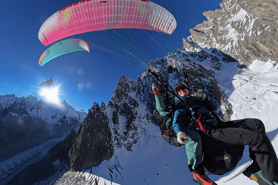 Vol King en parapente à Chamonix-Mont-Blanc (74)