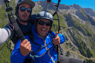Vol panoramique Horizon en parapente depuis La Clusaz (74)