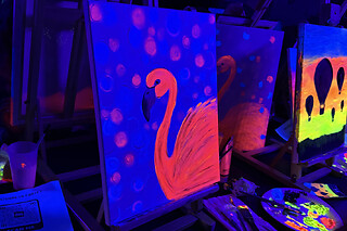 Atelier peinture dans le noir à Strasbourg (67)