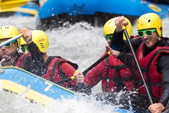 Rafting à Montgirod-Centron : descente de l'Isère (73)