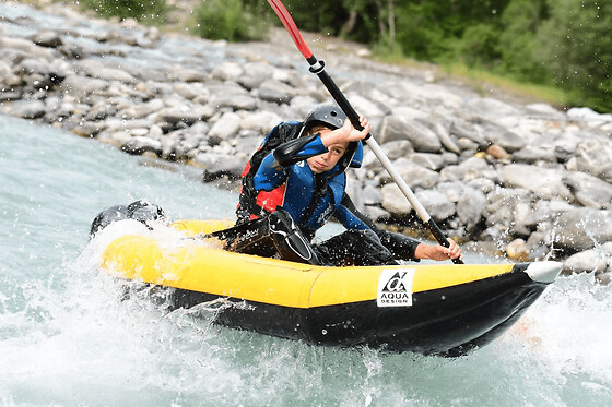 Location de Canoë Air Boat à Embrun : descente de la Durance