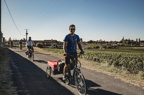 Visite de Saint-Emilion à vélo électrique & dégustation (33)