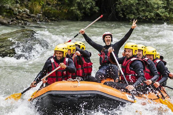 Combiné rafting et hydrospeed sur l'Isère (73)